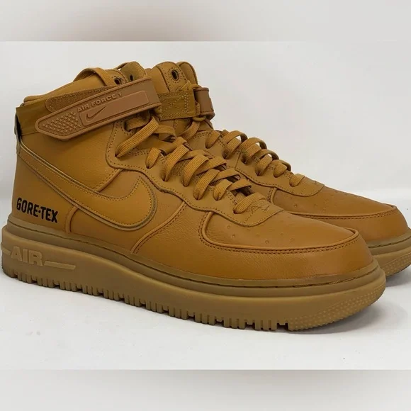 Nike Mens Aie Force 1 GTX Gore-Tex CT2814-200 Wheat Boots- Size 14 No Box - Picture 1 of 13